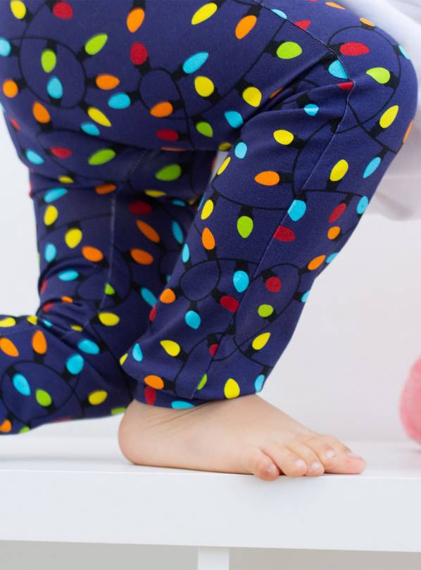 FRED & NOAH Tree Lights Leggings 6-12 months